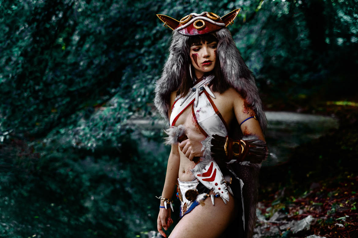 Kappy Cosplay - Princesse Mononoke du studuio Ghibli Kappy Cosplay - Princesse Mononoke du studuio Ghibli