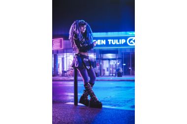 Portrait de Ephtera Cyberpunk - Ali Koç Photographe - Bordeaux.
