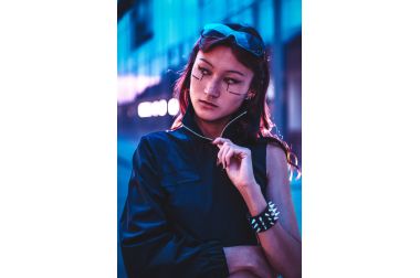 Portrait de Darina proche - Ali Koç Photographe - Bordeaux.
